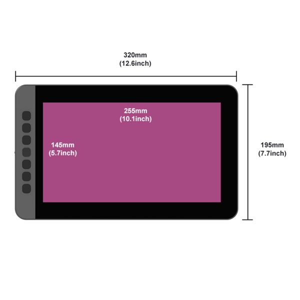 SPASEEBA M12 Drawing Tablet Monitor - Image 13