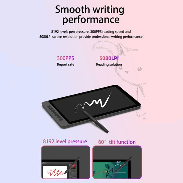 SPASEEBA M12 Drawing Tablet Monitor - Image 6
